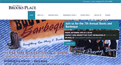 Desktop Screenshot of brooksplace.org